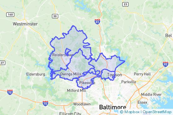 Service Area Map