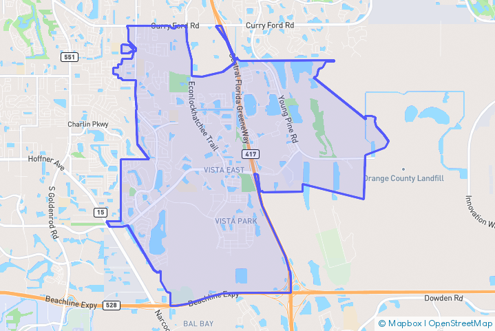 Service Area Map