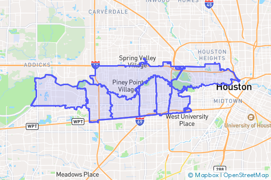 Service Area Map