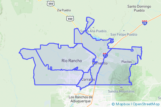 Service Area Map