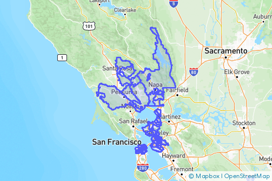 Service Area Map
