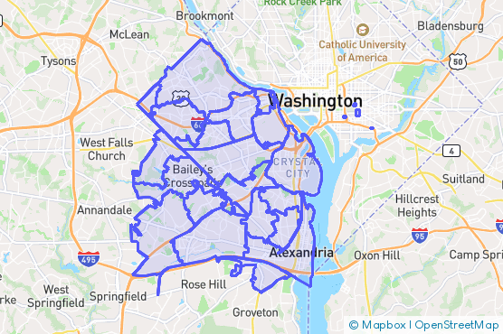 Service Area Map