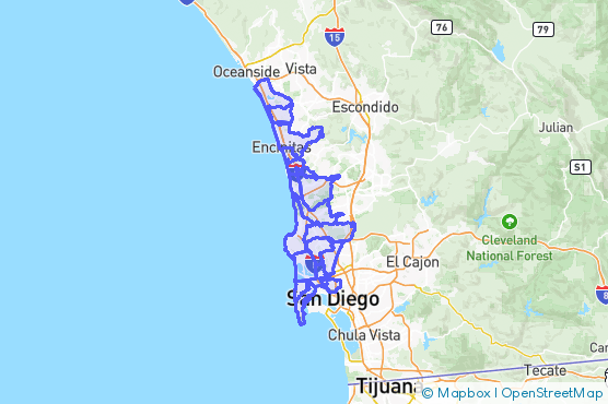 Service Area Map