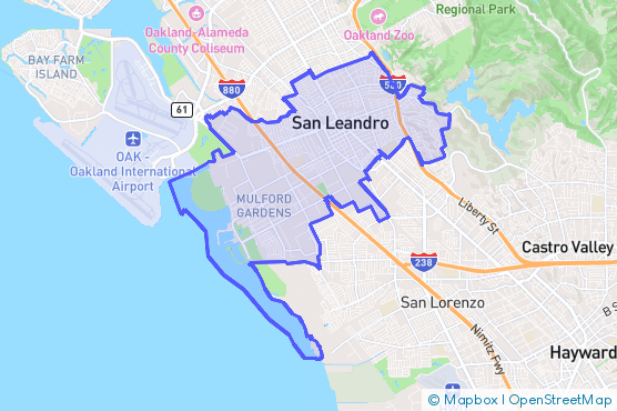 Service Area Map
