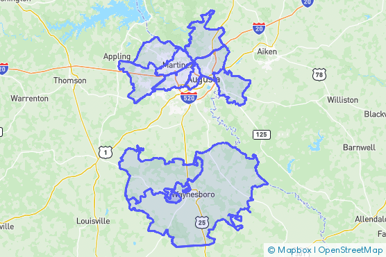 Service Area Map