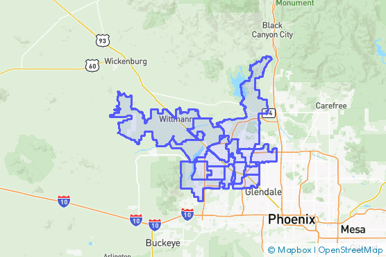 Service Area Map