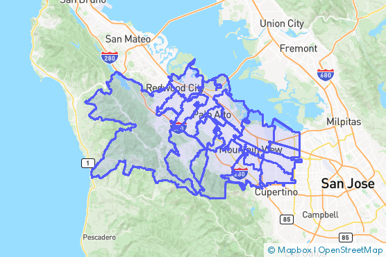 Service Area Map