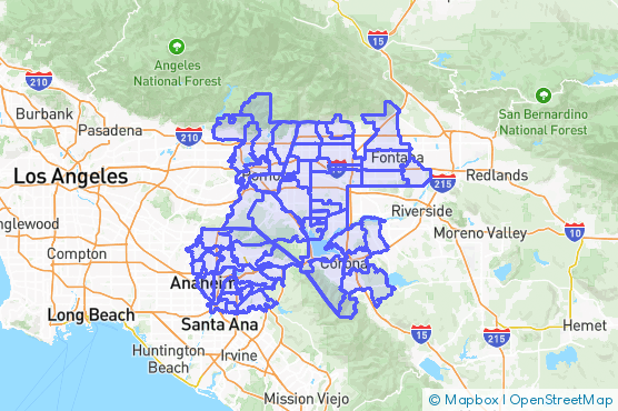 Service Area Map