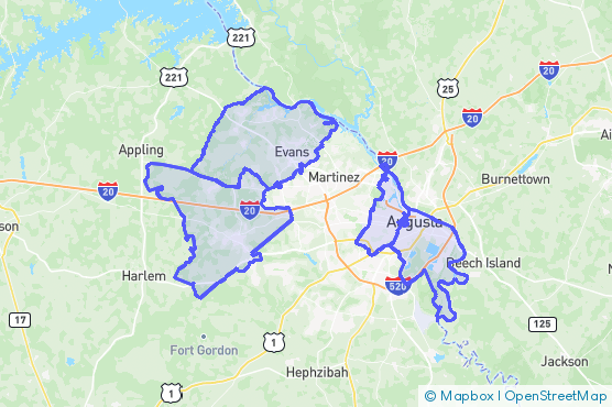 Service Area Map