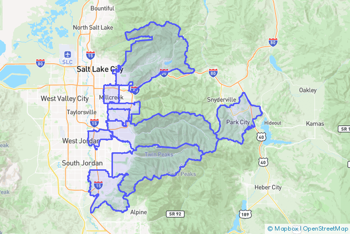 Service Area Map