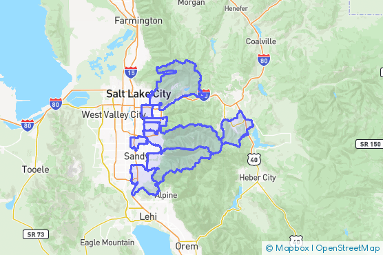Service Area Map