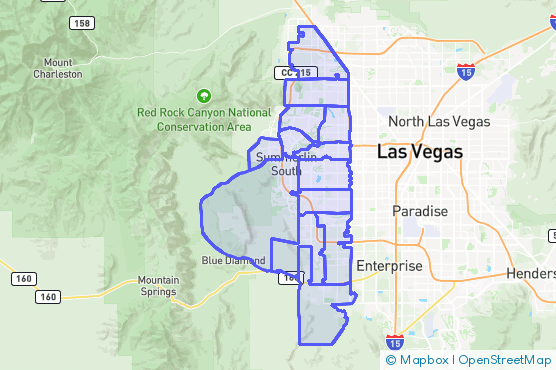 Service Area Map