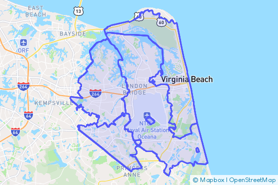 Service Area Map