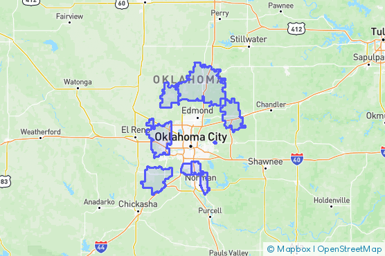 Service Area Map