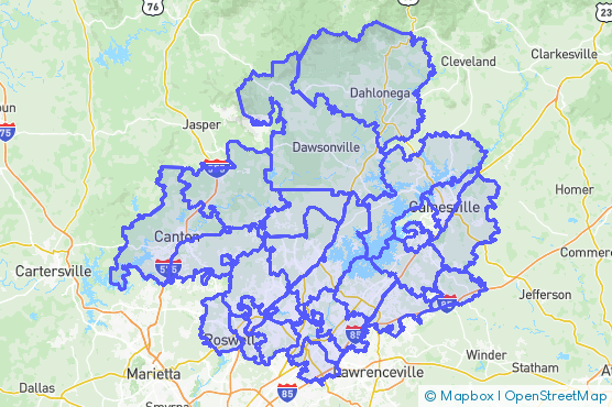 Service Area Map