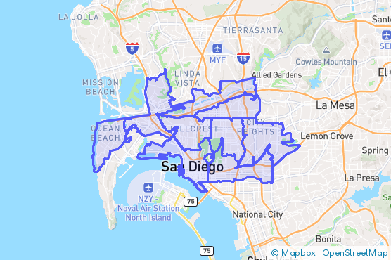 Service Area Map
