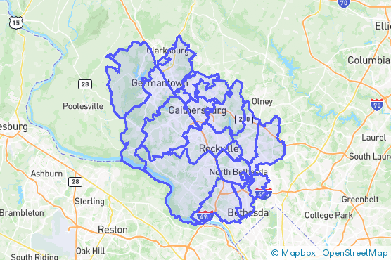 Service Area Map