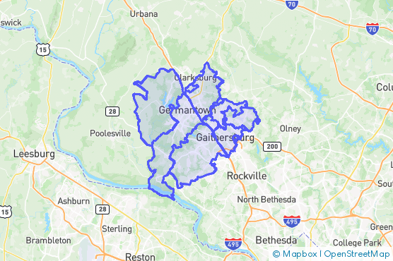 Service Area Map