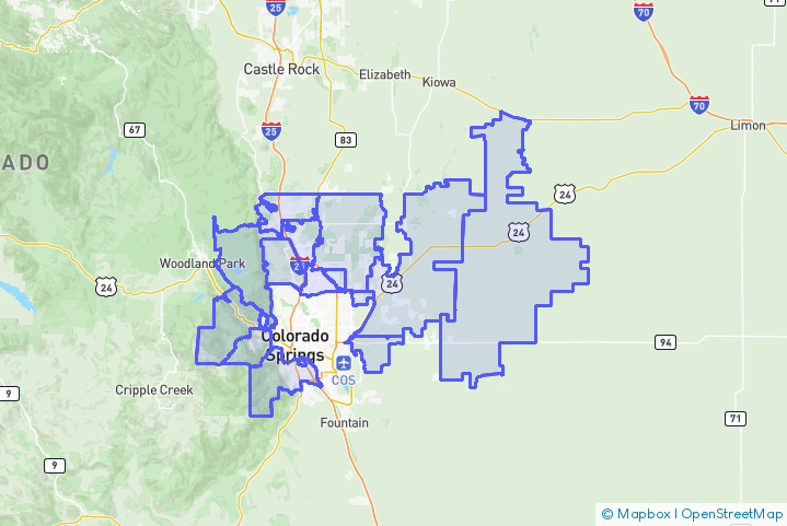 Service Area Map