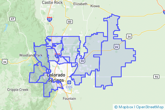 Service Area Map