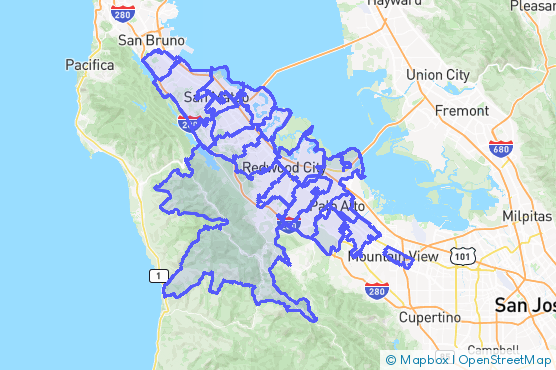 Service Area Map