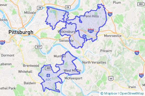 Service Area Map