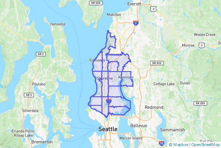 Service Area Map