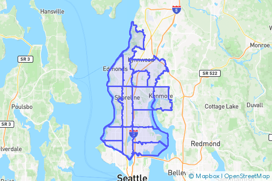 Service Area Map