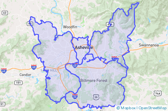 Service Area Map