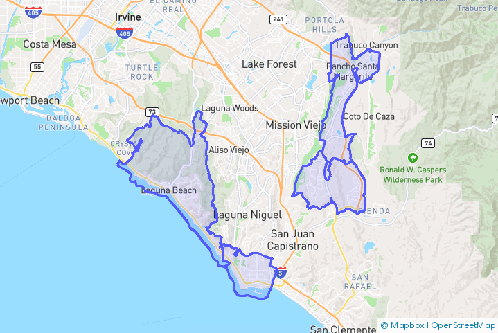 Service Area Map