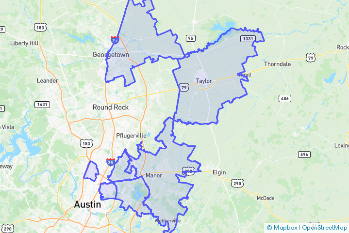 Service Area Map