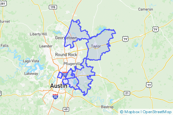 Service Area Map