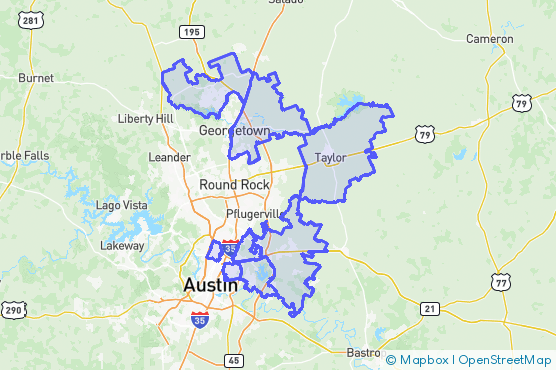 Service Area Map