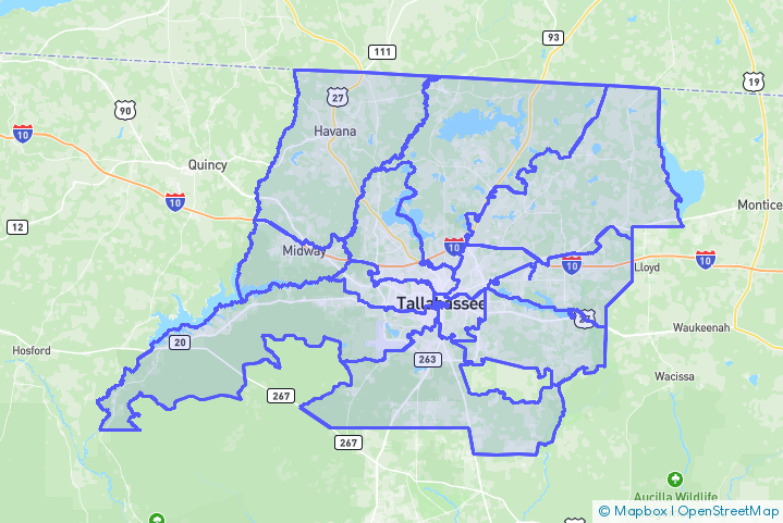Service Area Map