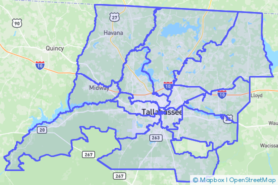 Service Area Map