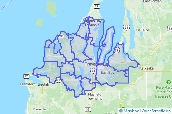 Service Area Map