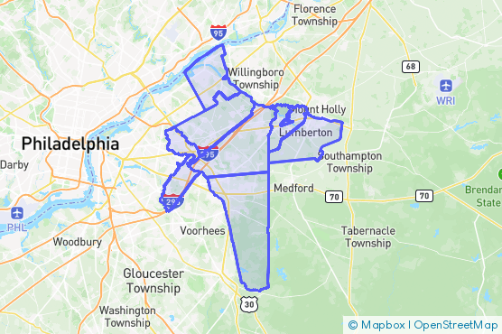 Service Area Map