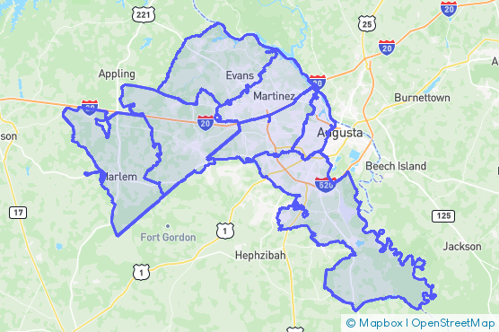 Service Area Map