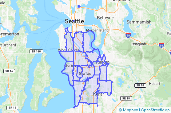 Service Area Map