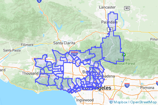 Service Area Map