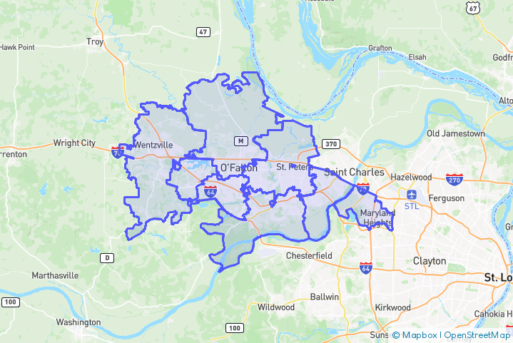 Service Area Map