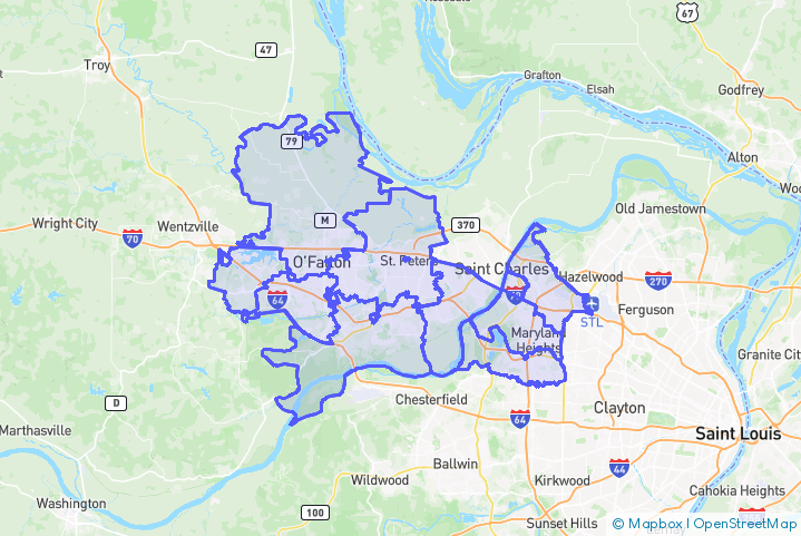 Service Area Map