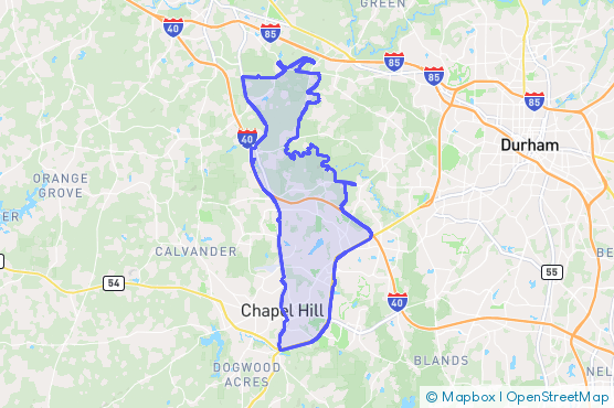 Service Area Map