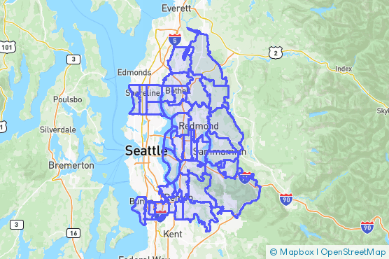 Service Area Map