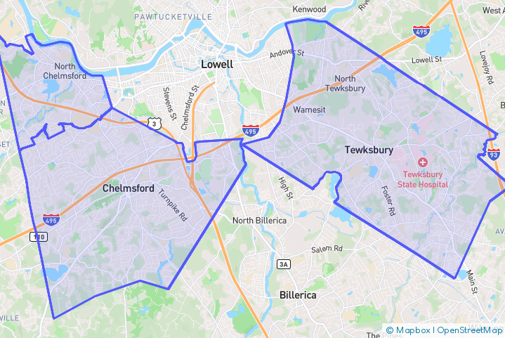 Service Area Map