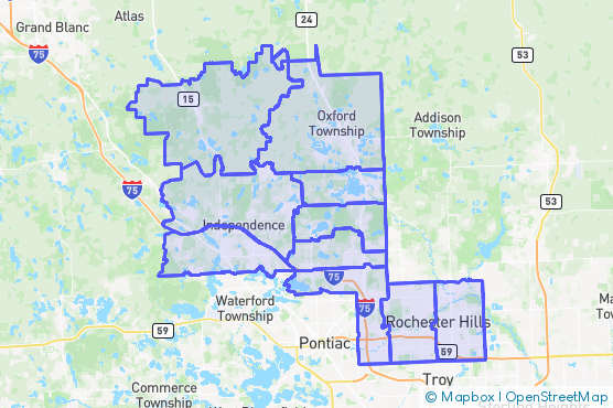 Service Area Map