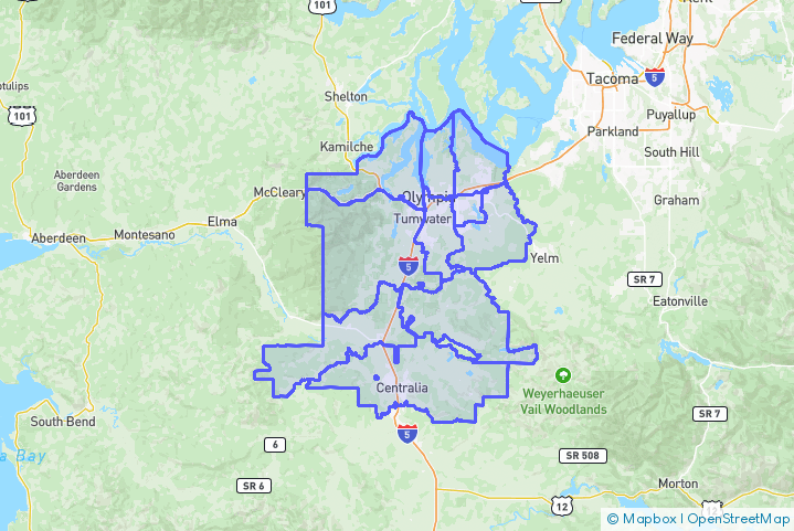 Service Area Map