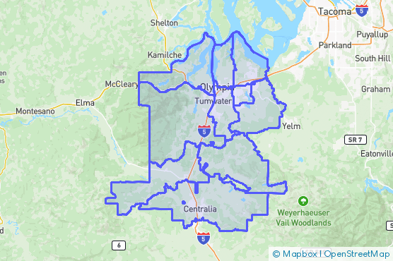 Service Area Map