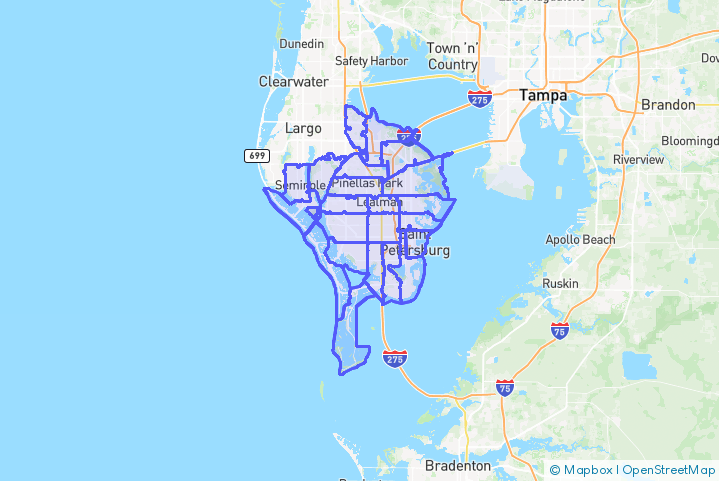 Service Area Map