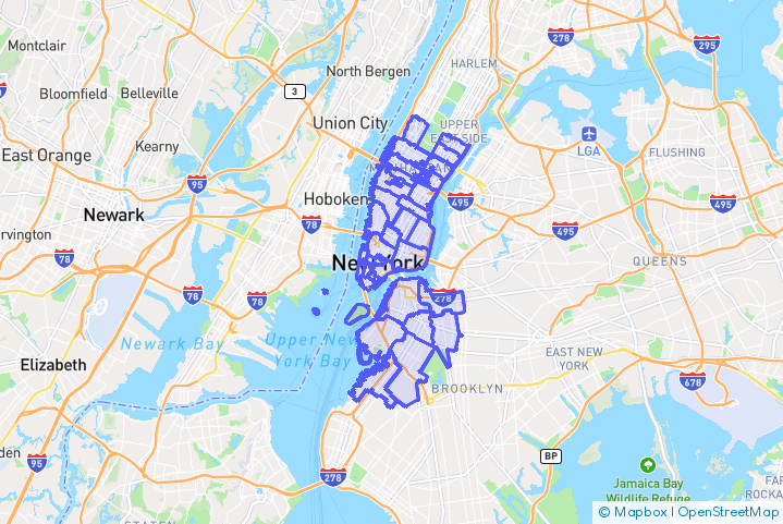 Service Area Map